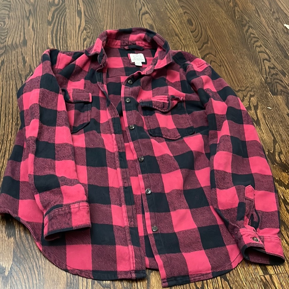 Red and black flannel